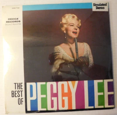 SEALED 2XLP The Best of Peggy Lee - Decca DXSB 7164 (2 Record Set) - Image 1 of 2
