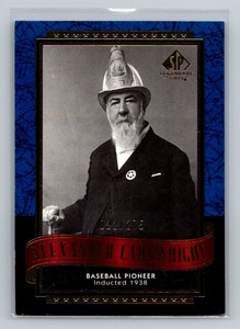 2003 SP Legendary Cuts Alexander Cartwright  Blue Baseball Pioneer