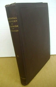 Memoirs of the National Academy of Sciences Volume X 1905-1910 Seven Memoirs - Imagen 1 de 1