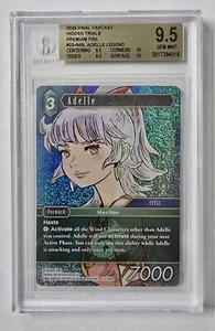 2024 Final Fantasy TCG Foil Adelle BGS 9.5 GEM MINT - Picture 1 of 2