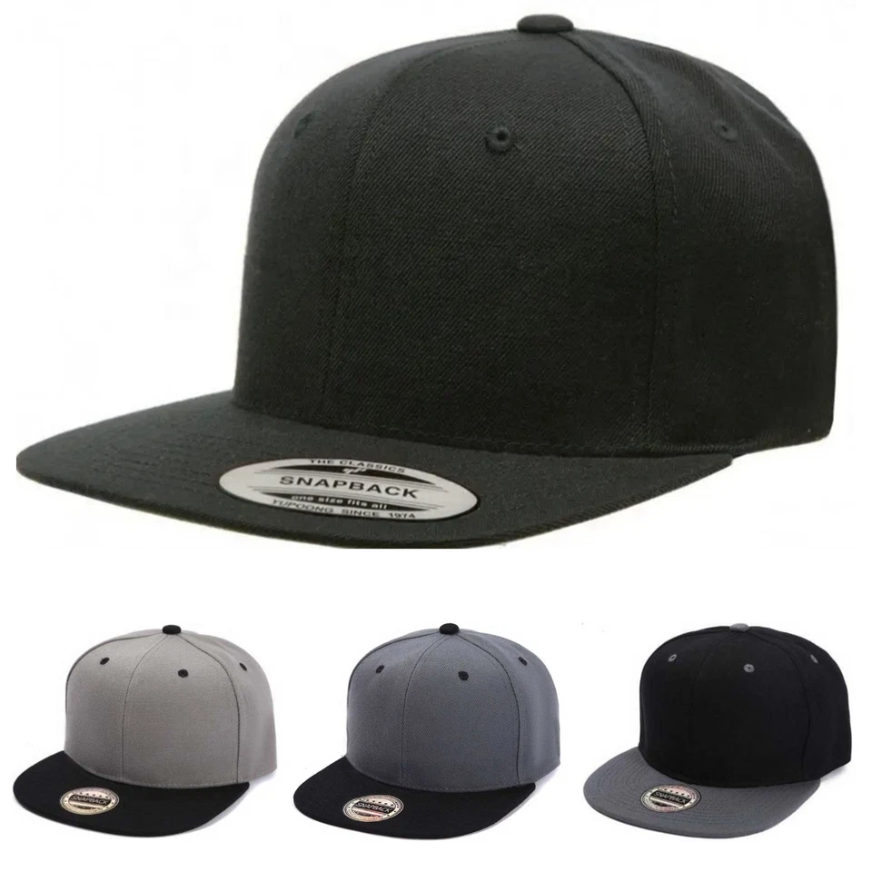 SNAPBACK CAP 6 PANEL CAP Basecap Mütze ORIGINAL Kappe Verstellbare Herren Kappe