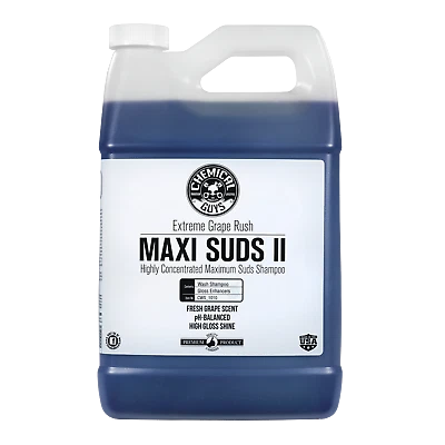 Chemical Guys CWS_1010 - Maxi-Suds II Grape Scent Snow Foam Cleanser Soap 1 gal - Image 1 of 4