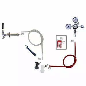 Kit di conversione kegerator montaggio porta serratura a sfera - Foto 1 di 31