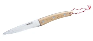 CUCHILLO DE SALCHICHA SERRADO HOMEY'S CHARCUTERIE / COCINA HOGAR / ACERO INOXIDABLE / MADERA DE HAYA - Imagen 1 de 6