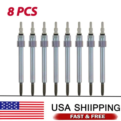 Bujía incandescente diésel 8X ZD13 para Ford Super Duty F250 F350 F450 F550 6,0 L envío a EE. UU. Foto 1 de 4