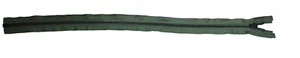 Cremalleras negras separadas YKK #10 CON CINTA VERDE SALVIA NOMEX® 26 1/2" - Imagen 1 de 7