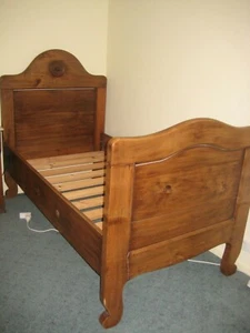 Biedermeier 1820-1840 / European Children's Single Bed / GC/ Can Deliver - Picture 1 of 10