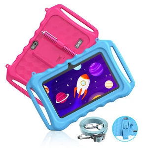 2024 Kids Tablet Android 12 7Inch 3+32GB New Dual Camera WIFI6 Quad Core 3100mAh - Picture 1 of 19