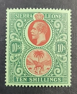 Sierra Leone Scott 137 MH Very Lightly Hinged - Free Shipping - Picture 1 of 2