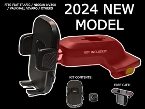 Vauxhall Vivaro Uchwyt na telefon Uniwersalny zestaw do konwersji NOWA WERSJA 2024 - Zdjęcie 1 z 9
