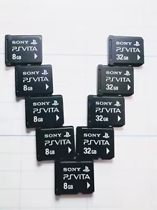 Tarjeta de memoria Sony PS Vita oficial usada Japón 4,8,16,32,64G funcionamiento confirmado - Imagen 1 de 10