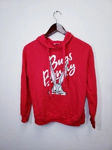 Looney Tunes Junior Hoodie XS (1) Red - Picture 1 of 4
