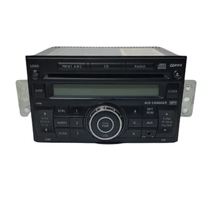 Nissan Versa 2009  Single Black CD Player Radio AM/FM  Audio 6 Disc OEM - Picture 1 of 7