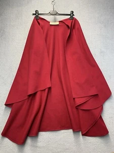 Vintage Jimmy Hourihan Women's Wool Blend Red Cape Wrap Made in Ireland One Size - Picture 1 of 6