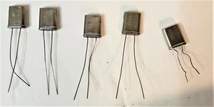 5 cristales de radio vintage 38.96296 MHz MC, CR-55/U, CBVZ - cables hechos en EE. UU. - Imagen 1 de 3