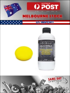 Solution Finish Grey Plastic & Vinyl Restorer Use for Car and Truck Detailing - Picture 1 of 4