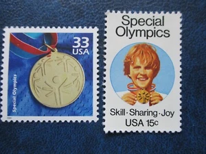 Special Olympics US Stamps #1788 & 3191i - Picture 1 of 1