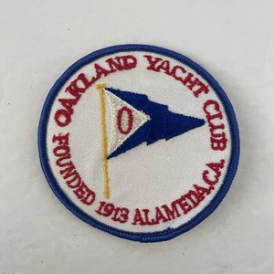 Oakland Yacht Club Patch - Founded 1913 Alameda, California - 3" Diameter - Picture 1 of 1