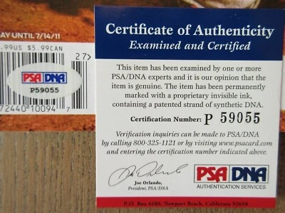 Yogi Berra Firmado Sports Illustrated - ADN de PSA Foto 1 de 2