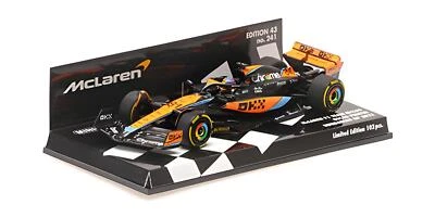 1:43 MINICHAMPS Mclaren F1 Mcl60 #81 Hungarian Gp 2023 Oscar Piastri 537235581 - Immagine 1 di 3