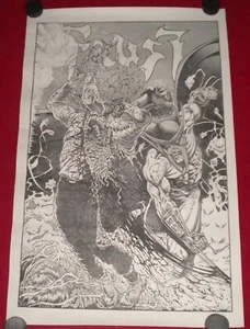 Impresión artística de Tim Vigil "FAUSTO" 11x17 arte cómico ¿MÁS 2 artistas más? Lote de 3 impresiones - Imagen 1 de 6