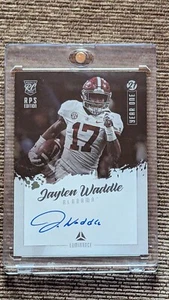 2021 Panini Luminance Football JAYLEN WADDLE RC Year One RPS Edition Autograph - Picture 1 of 2