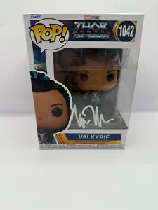 Thor: Love & Thunder: Tessa Thompson HAND Signed "VALKYRIE" FUNKO POP 1042 AFTAL - Picture 1 of 5