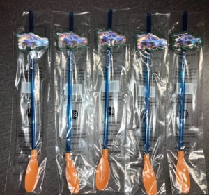 SET: 5 Werbe Rocket League Slurpee Strohhalme 7-Eleven (grün/blau/orange) - Bild 1 von 1