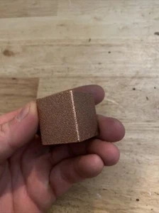 Copper 10 Oz. Paperweight Piggy Bank Block .999 Copper Bullion Collector GIFT - Picture 1 of 18