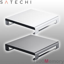 Satechi Type-C Aluminum Monitor Stand Hub w/ USB-C Data USB 3.0 Micro SD 3.5mm