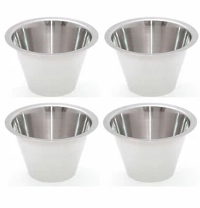Dariolform 100 ml 4 Stück Auflaufform Souffléform Auflaufschale Servierschale - Picture 1 of 1
