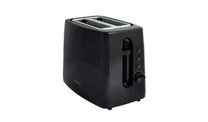 Deco 2-Slice Toaster with Wide Slots 7 Browning Levels 900 W, Black - Picture 1 of 6