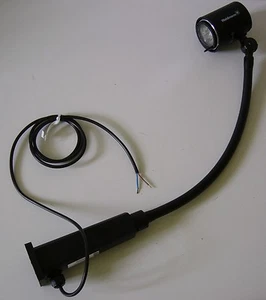 Lámpara de máquina Waldmann HITH 20 S manguera flexible cuello de cisne 20W 12V - Imagen 1 de 6