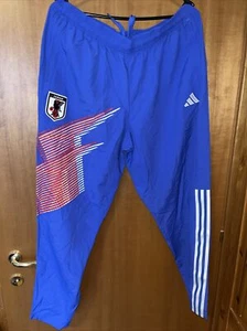 Japan Team Soccer Football Adidas 2022 World Cup Blue Pants Men's Size XL NWT - Picture 1 of 9