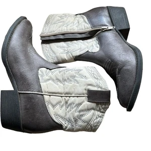 Coconuts by Matisse Western-Cowgirl-Stiefeletten mit seitlichem Reißverschluss Pistole Damengröße 6,5 - Bild 1 von 7