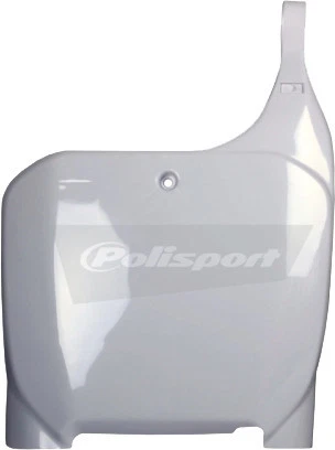 Polisport Front Number Plate White 8657000001 - Image 1 of 1