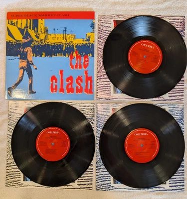 The Clash Super Black Market Clash 3 - 10" Limited Ed Remastered 4 Bonus Tracks - Image 1 of 4