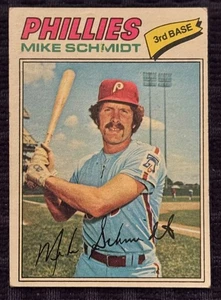 1977 Mike Schmidt HOF Phillies ex - Picture 1 of 2