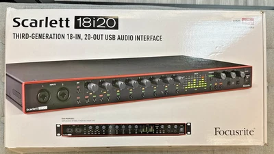 Focusrite Scarlett 18i20 3a generazione interfaccia audio USB 18x20 - Immagine 1 di 4