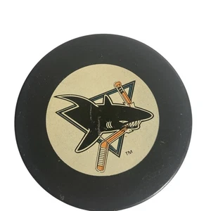 SAN JOSE SHARKS NHL PUCK - Picture 1 of 4
