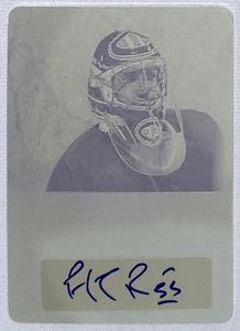 2015-16 Leaf Ultimate Signatures Printing Plate Patrick Roy Auto 1/1 #HH-PR1 - Picture 1 of 2