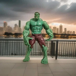 2003 The Incredible Hulk Movie Hulk Action Figure - Picture 1 of 2