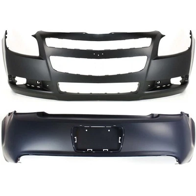 New Set of 2 Bumper Covers Fascias Front & Rear for Chevy Chevrolet Malibu Pair Foto 1 de 4
