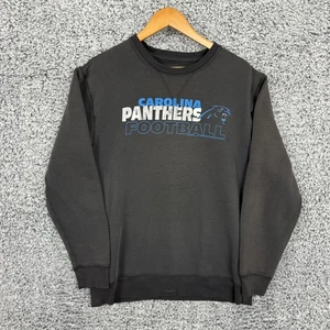 Carolina Panthers Sweatshirt Mens Large NFL Football Crewneck Pullover Junk Food - Picture 1 of 10
