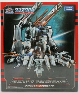 Figura tipo móvil espacial Takara Tomy Diaclone DA-06 Dia Battles V2 Japón en caja - Imagen 1 de 12