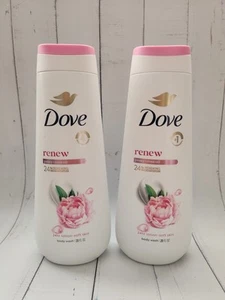 (Paquete de 2) Jabón corporal Dove Renew Peony + aceite de rosa, 20 fl oz - Imagen 1 de 2