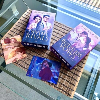 Divine Rivals & Ruthless Vows German Special Editions NEW & SEALED Rebecca Ross - Image 1 of 4