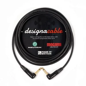 Cable de guitarra Mogami dorado 2524 - gatos mono neutros 1/4 - oro RA a oro RA - Imagen 1 de 1