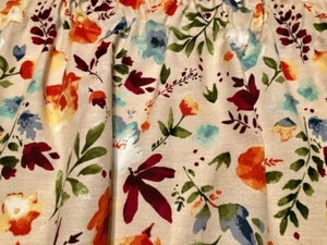 Autumn Leaves Valance Willow Rustic Home Decor,42"W x 14"L Gift For Cabin - Picture 1 of 6