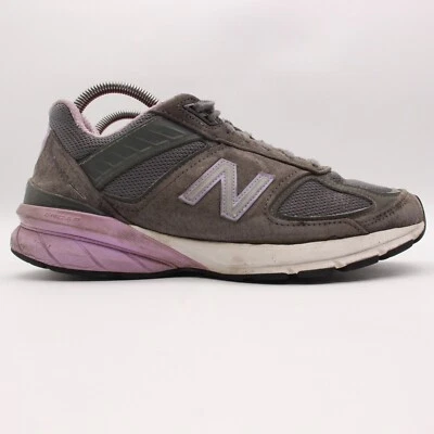 Zapatos New Balance 990V5 para mujer talla 9 D gris púrpura W990DV5 hechos en EE. UU. Foto 1 de 4